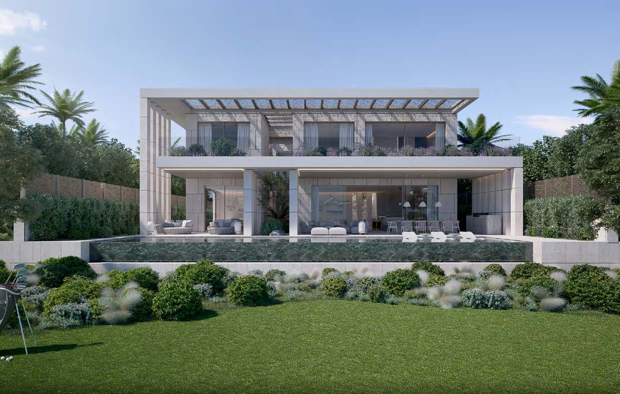 Golf Villa terrace pool